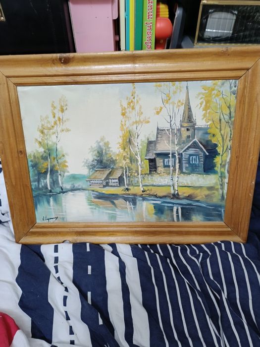 Tablouri ulei pe pânză și carton