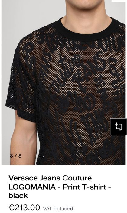 Тениска Versace  couture  Logomania. XL-XXL