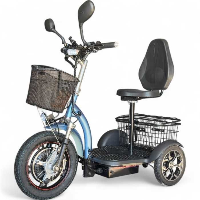 Електрическа триколка H1 Traffic 750W, 2025г, 48V/12Ah, Подсилена