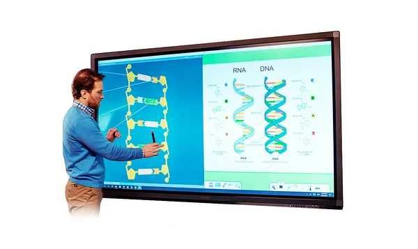 Интерактивная 65" панель — Всё для офиса и онлайн-встреч