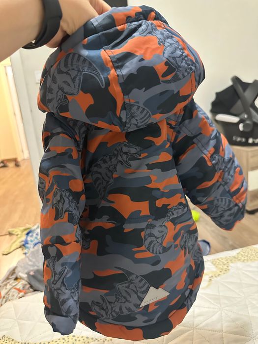 Зимни детски якета 9-12 Zara 12-18 80 също и 86 неразличими от нови