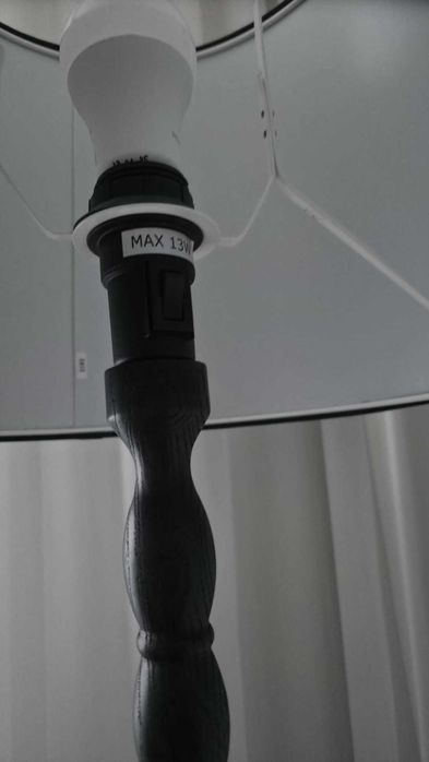 Лампион ИКЕА KINNAHULT, черен, като нов