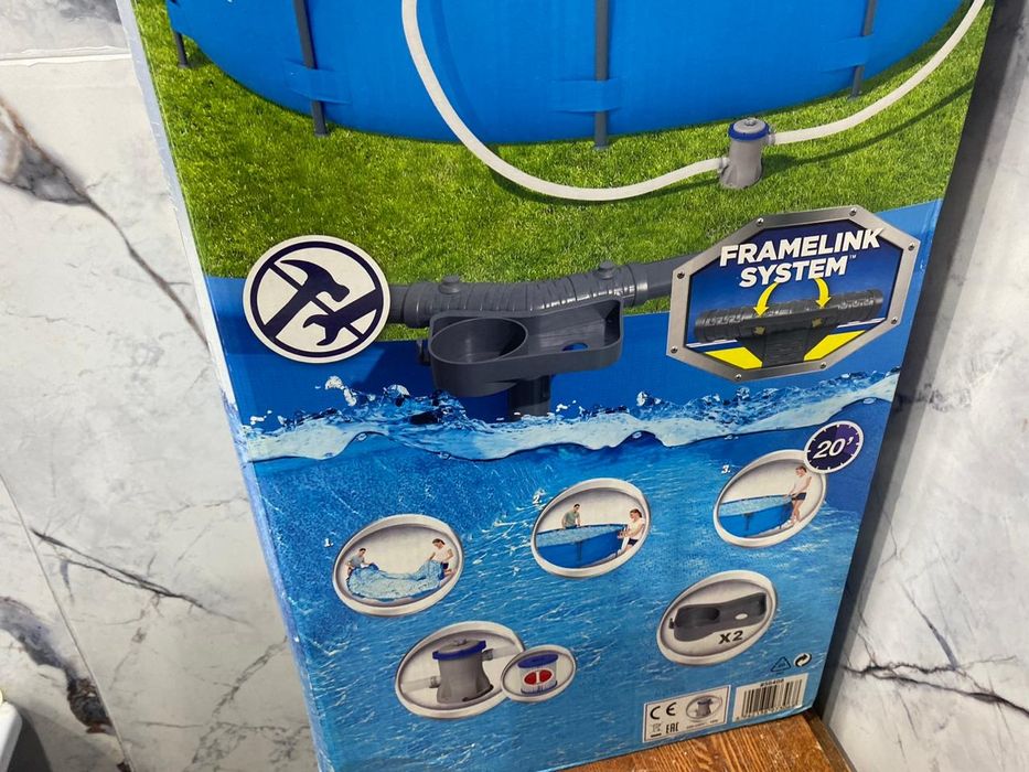 Продам каркасный новый бассеин