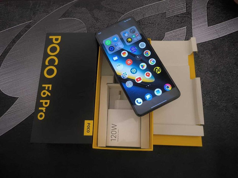 POCO F6 PRO 12/512gb idealni
