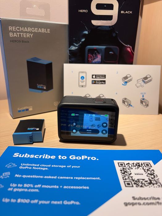 GoPro 9 Black неразличима от нова