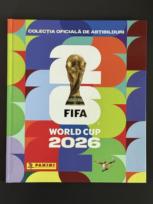 Panini World Cup 2026 USA/Canada/Mexic Set Complet 980 stickere si Album Gol