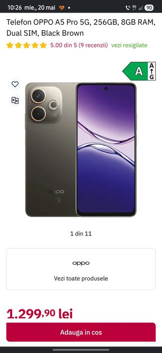 Telefon A5 PRO 5G
