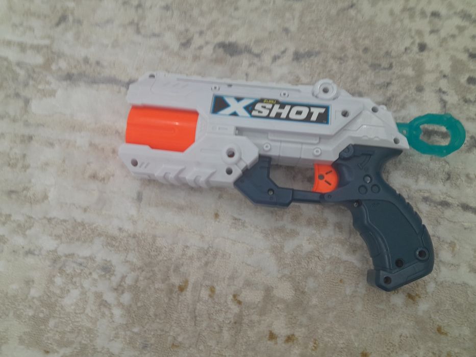 Пистолет нёрф без патронов (поделка)