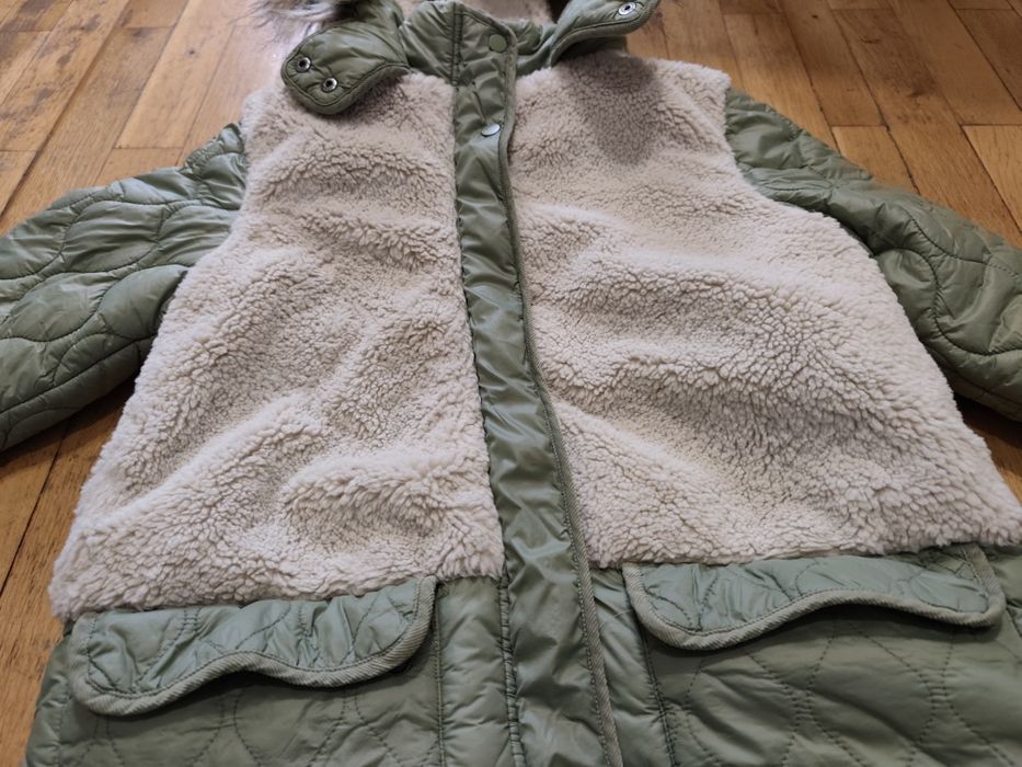 NEXT дълго дебело зимно яке за момиче размер 146