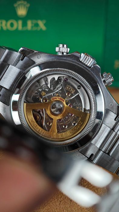 Rolex Daytona 126506 Platinum Ice Blue Diamond Baguette Dial часовник