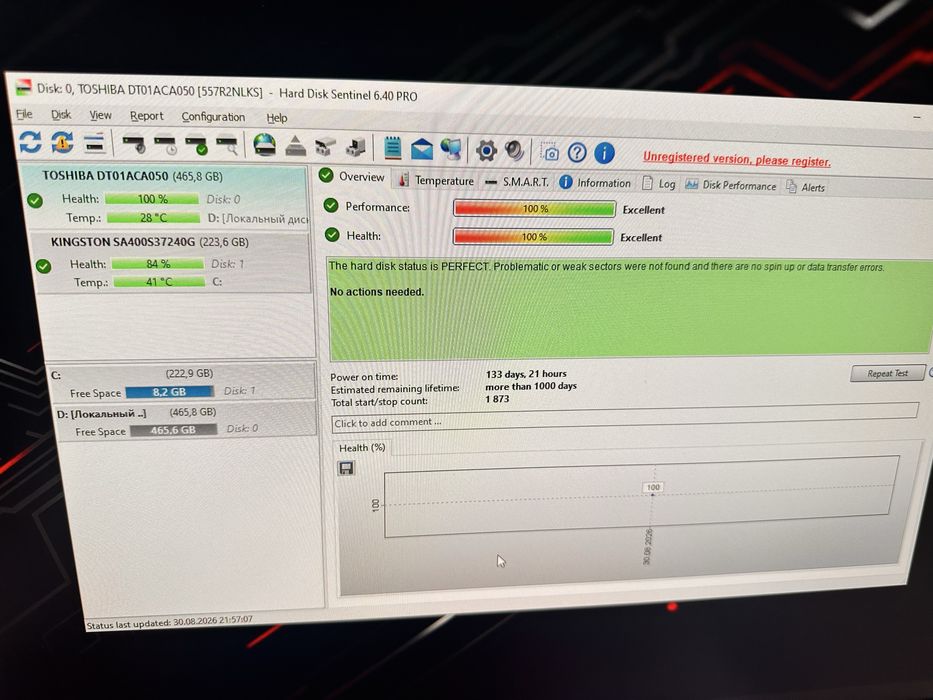 Продам жесткий диск Toshiba