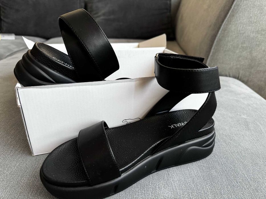 Сандали Catwalk - 37 номер, черни, нови