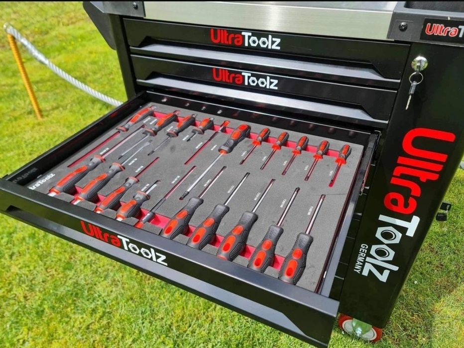 Dulap cu scule XXL cu 7 sertare pline cu scule adus din Germania NOU