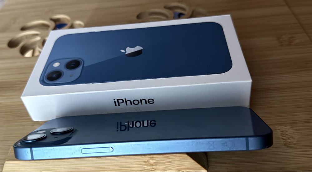 Iphone 13 Blue, 128 Gb, stare impecabilă