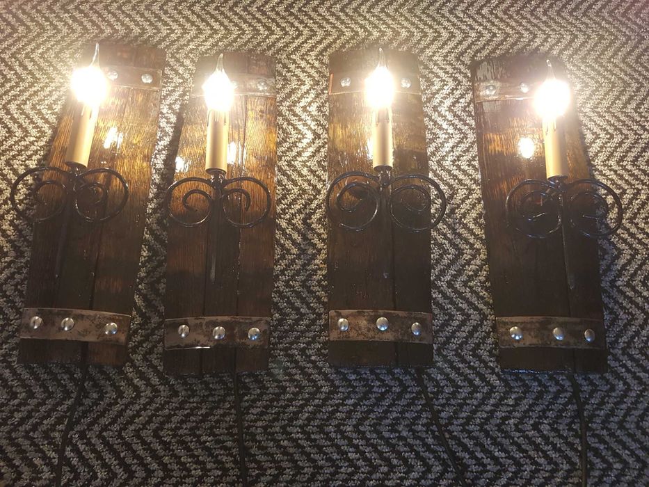 Lămpi rustice handmade