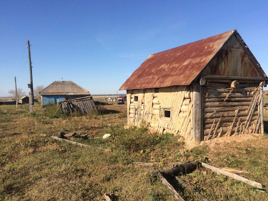 Дом деревянный в селе (сосновый)