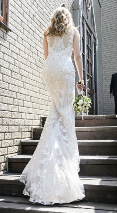 Продам шикарное свадебное платье !