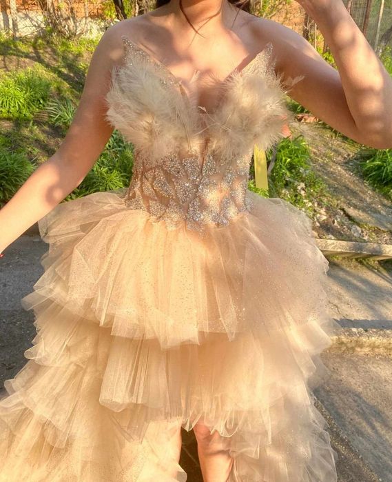 Бална рокля с подарък чанта