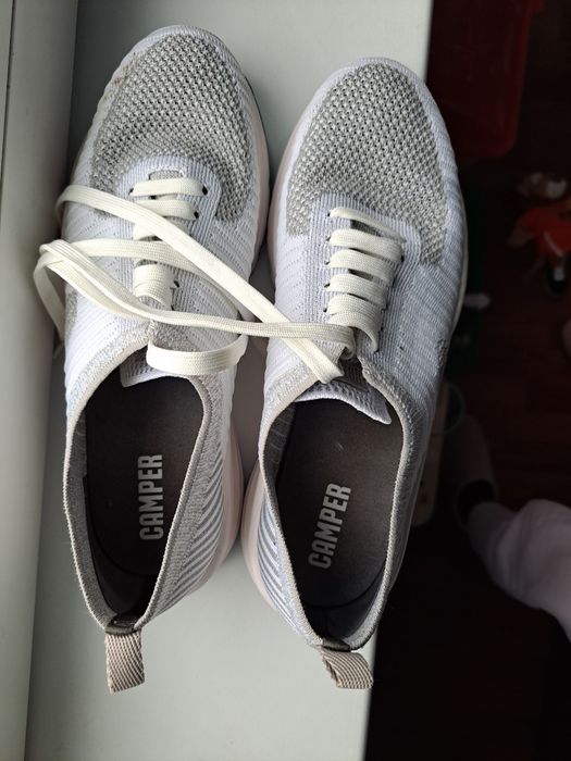 Camper Women's Classic Drift Sneakers '90s athletic Knitted Fabric