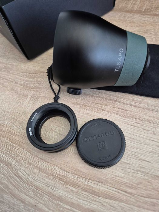 Adaptor Swarovski TLS APO 23mm + Inel T2 Olympus (Micro 4/3)