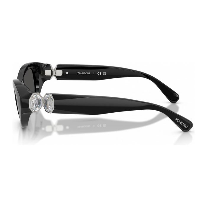 Swarovski SK6036U 103887 Black - Women's Sunglasses 50mm