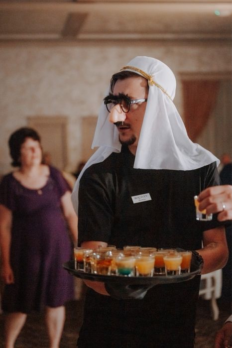 SUPER PRET/Bar mobil/Cocktail bar/Fum greu/Cabina foto/Tort shot-uri