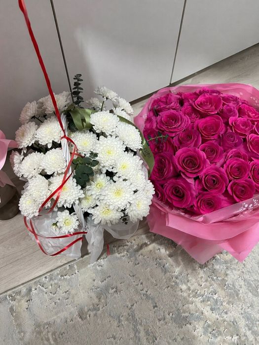 Букеты цветы гүлдер