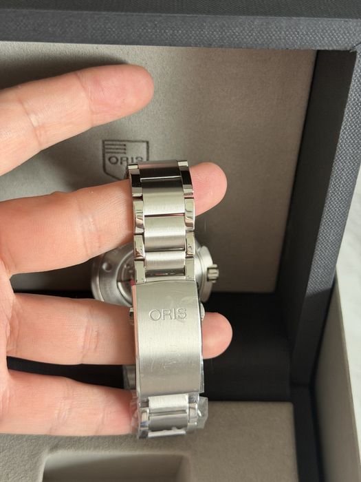 Oris automatic новые 43 мм синий
