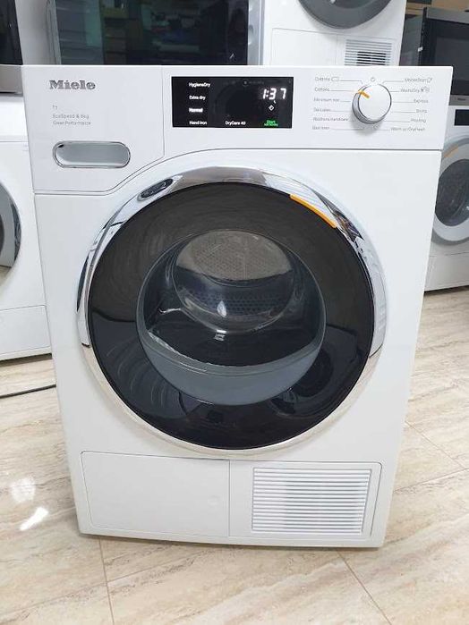 UK - Wi-Fi - Miele T1 EcoSpeed Green Performance Сушилня с Термопомпа и Аларма Миеле