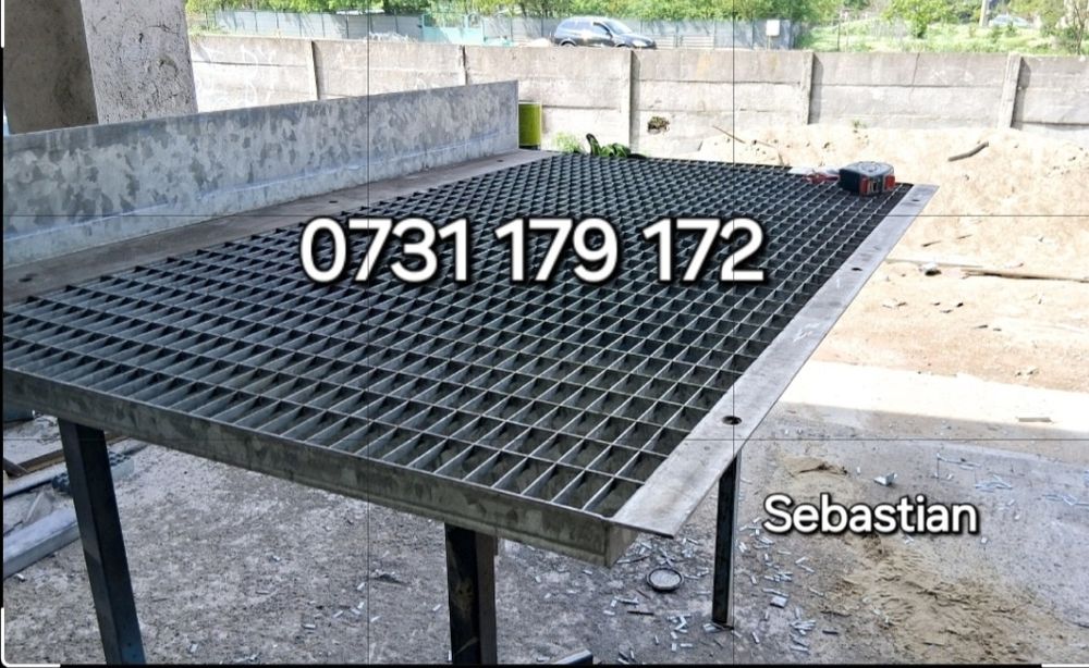 Grătare zincate galvanizat