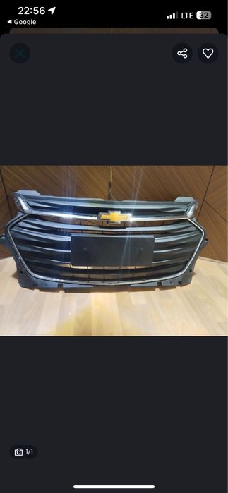 Решетка радиатора на шевроле оникс