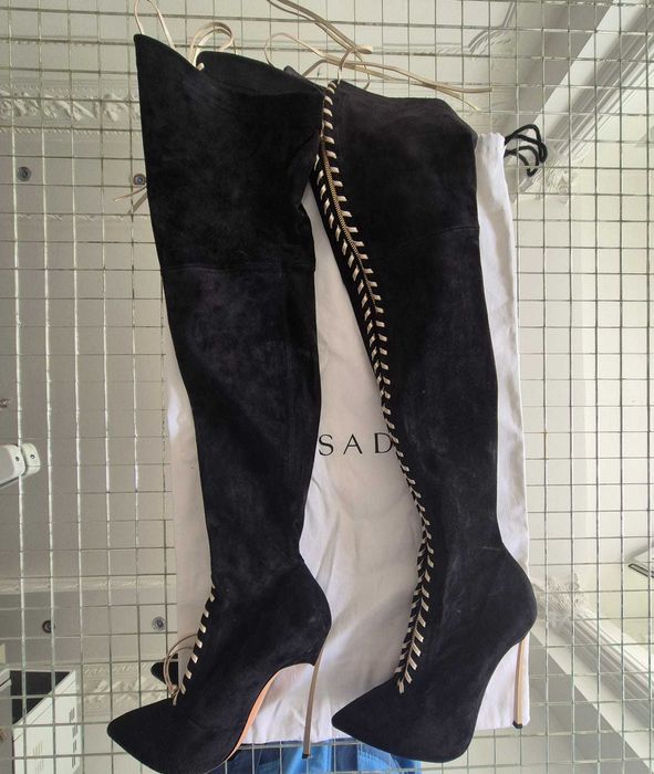 Cizme Casadei „Michelle” originale – over-the-knee – mărimea 37