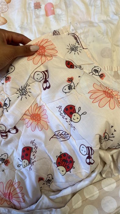 Стеганное одеяло детское