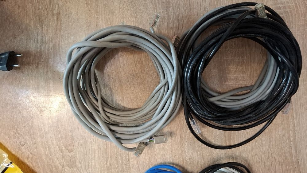 Сетевой кабель LAN для интернета 1 метр