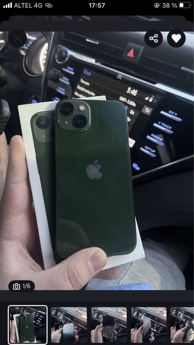 Продам айфон 13 зеленый