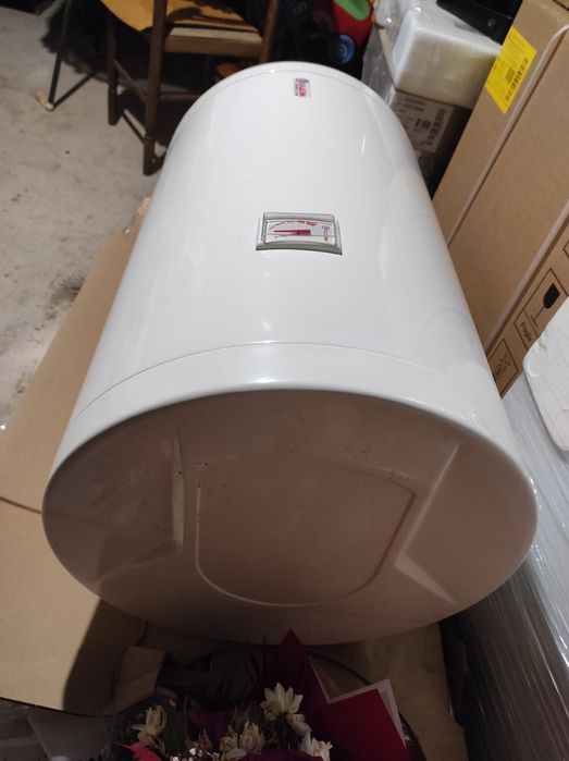 Хоризонтален Бойлер Елдом лява серпентина 80 литра