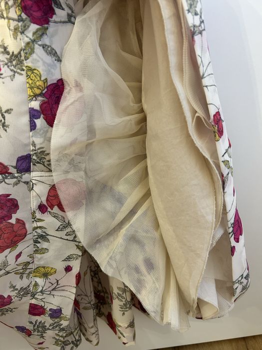 Rochie cu flori 6-7 ani
