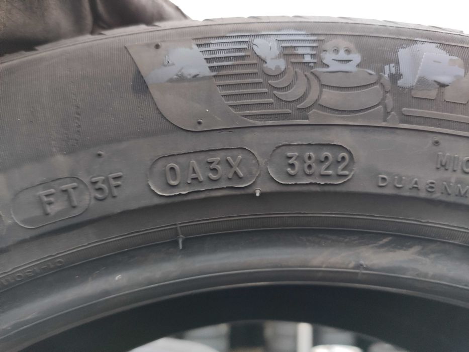 4бр Летни гуми 215 55 17 - Michelin - DOT 2022