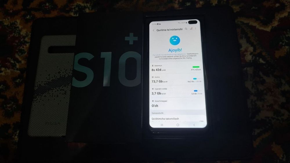Samasung S10 puls