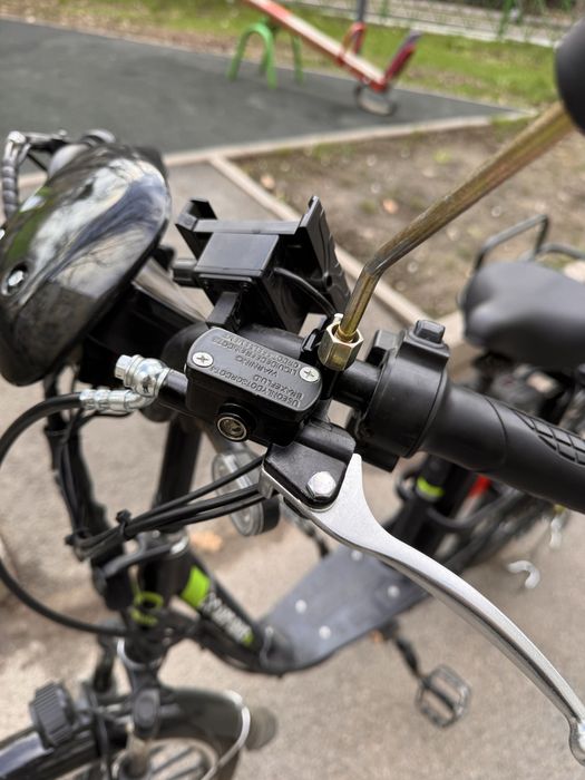 Электровелосипед ARTBIKE с 2 АКБ, обмен есть.
