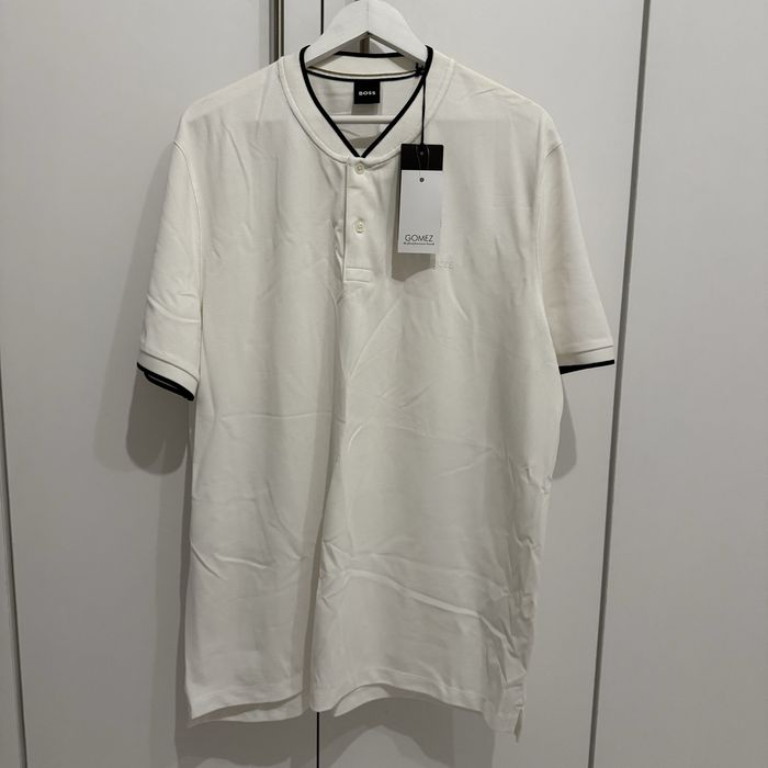 Boss тениска без яка