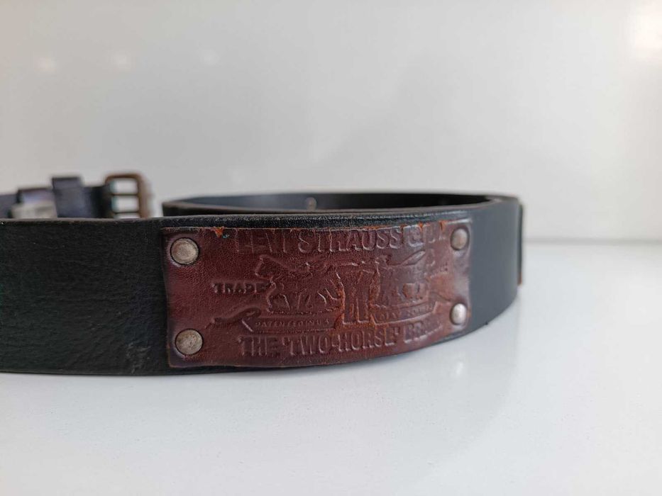 Колан LEVI'S - Уникален Колекционерски Модел (Made in Italy) с нашивки