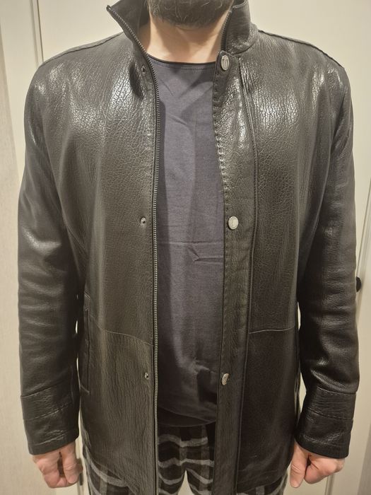 Мужская кожанная куртка
