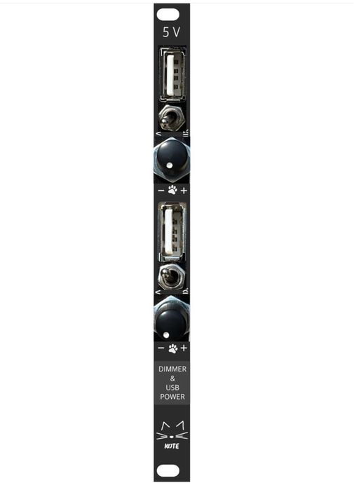 KOTE Eurorack USB Light / Dimmer (2HP)