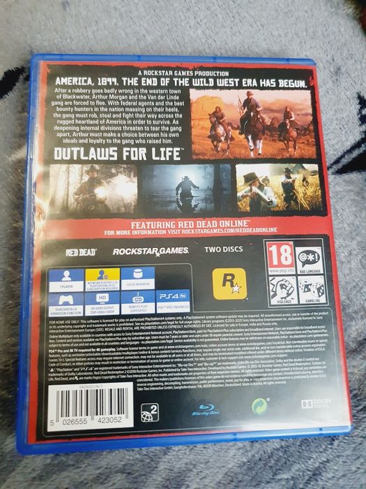 Za PlayStation 4 RED DEAD ll
