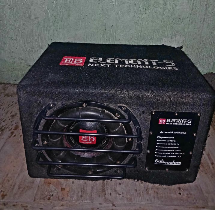 Саббуферы ELEMENT 5