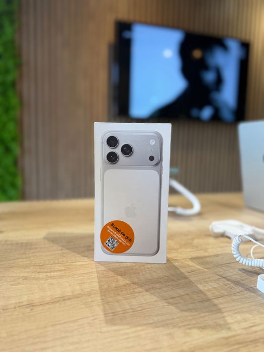 **ATS GSM**iPhone 17 Pro Max 256Gb Silver/Nou/Fact+Gar 24 luni