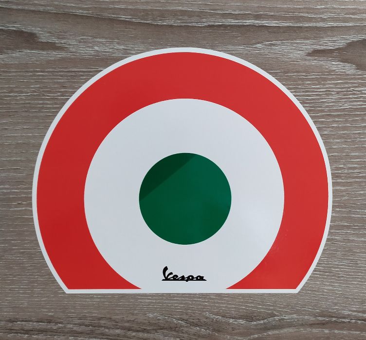 Стикери Веспа Vespa Piaggio - 8бр. PVC фолио