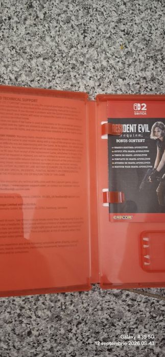 Resident evil requiem Nintendo switch 2