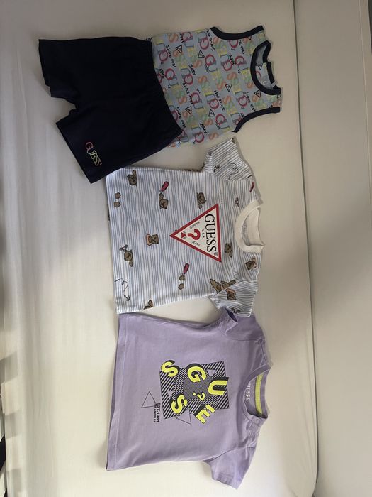 Дрехи Guess за момче бебе